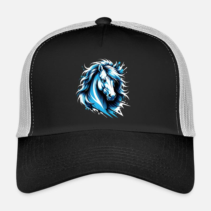 Cheval de Dallas. Texas Casquette trucker 
