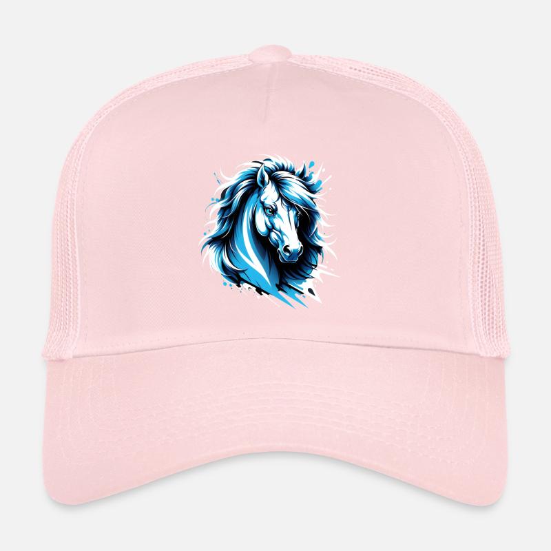 Cheval de Dallas. Texas Casquette trucker 