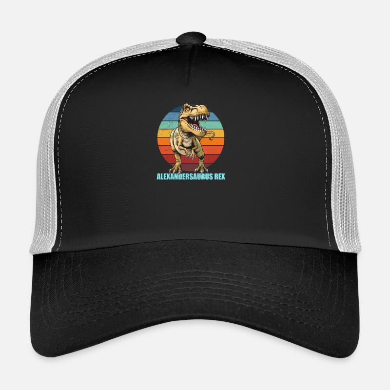 Alexandersaurus Rex Tyrannosaurus Rex - Trucker Cap - black/stone grey