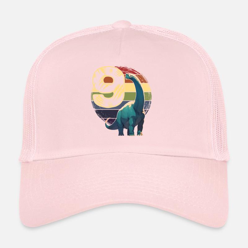 Brachiosaurus 9 Jahre 9. Geburtstag Geschenk Trucker Cap