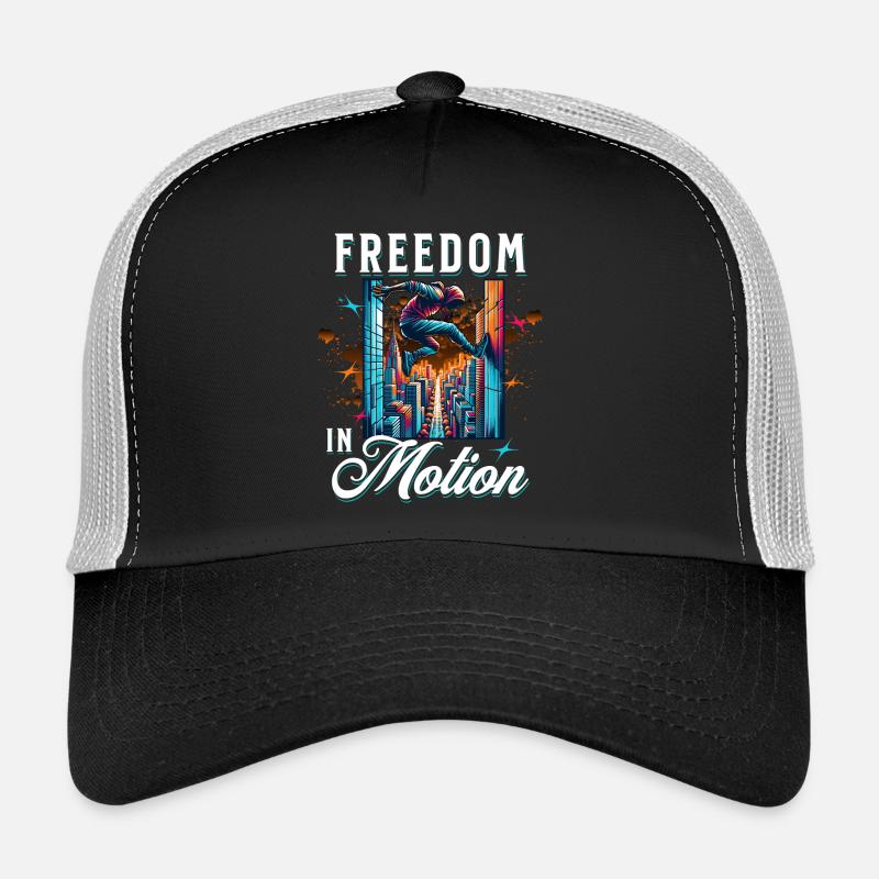 Parkour - Trucker Cap - Schwarz/Steingrau