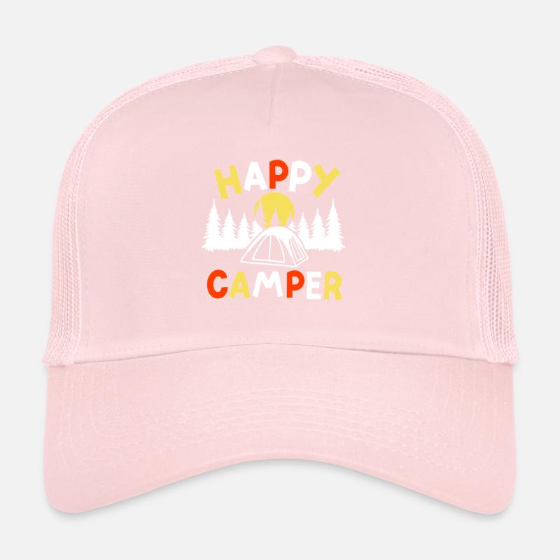 Camping Camper Trucker Cap