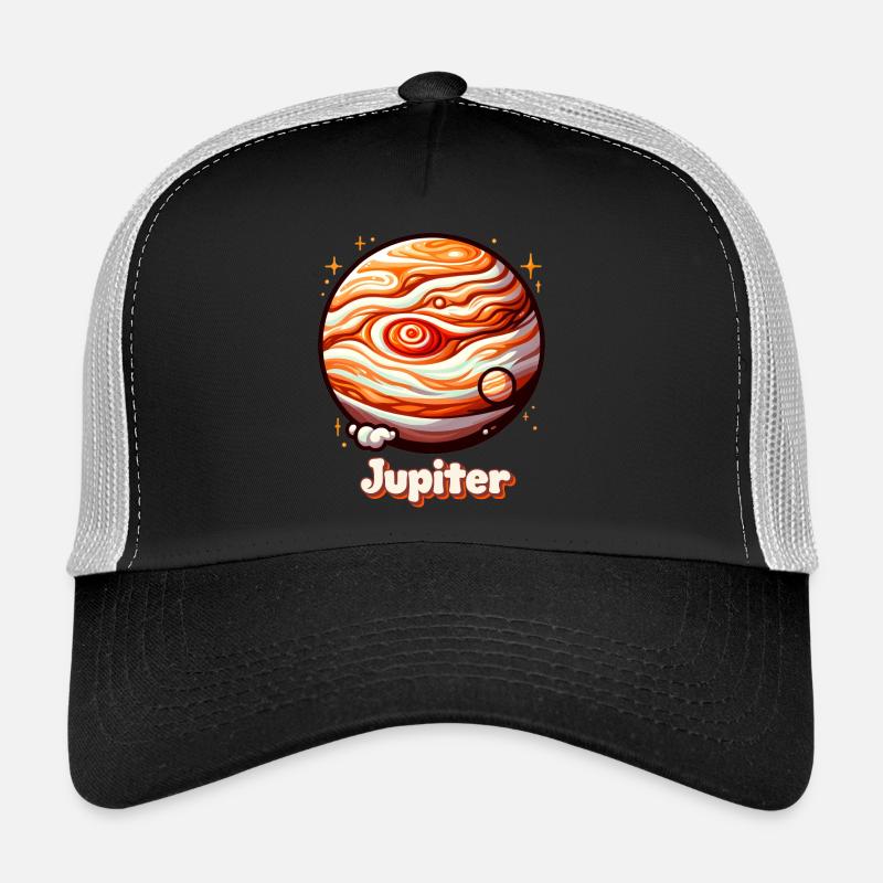 Planète Jupiter Casquette trucker 