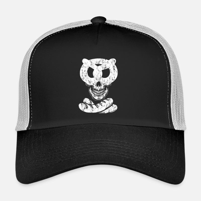 Weisswurst Bretzel Crâne Casquette trucker 