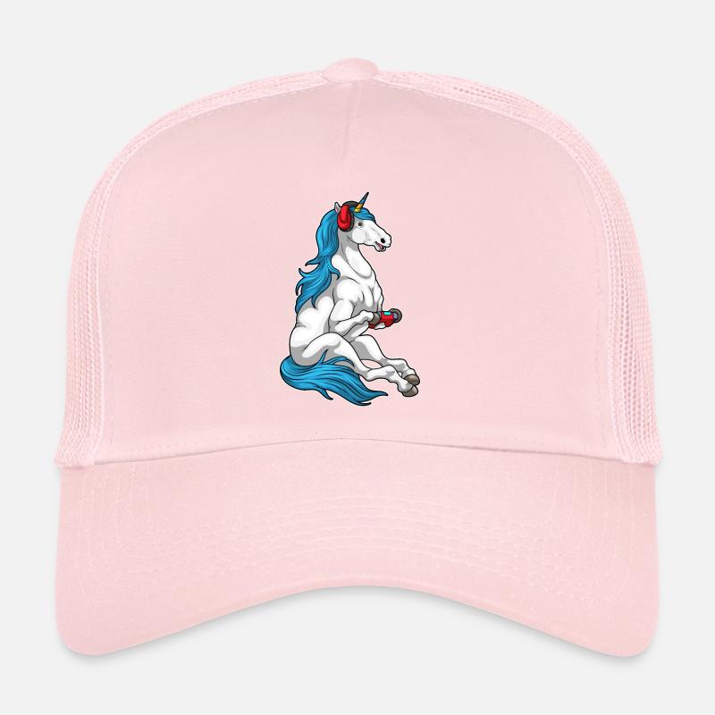 Manette de jeu Unicorn Casquette trucker 