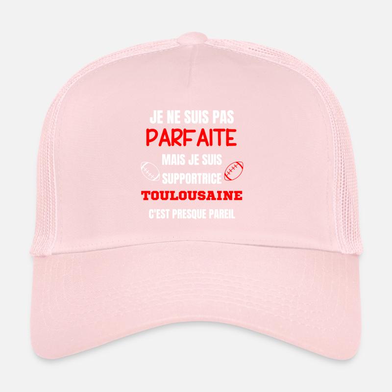 Supportrice Toulousaine Parfaite Casquette trucker 