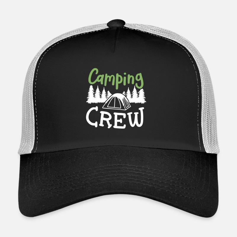 Camping Crew Camper Trucker Cap