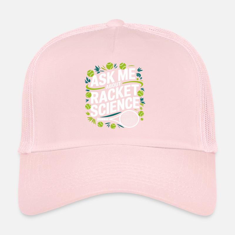 Racket Science Saying Trucker Cap