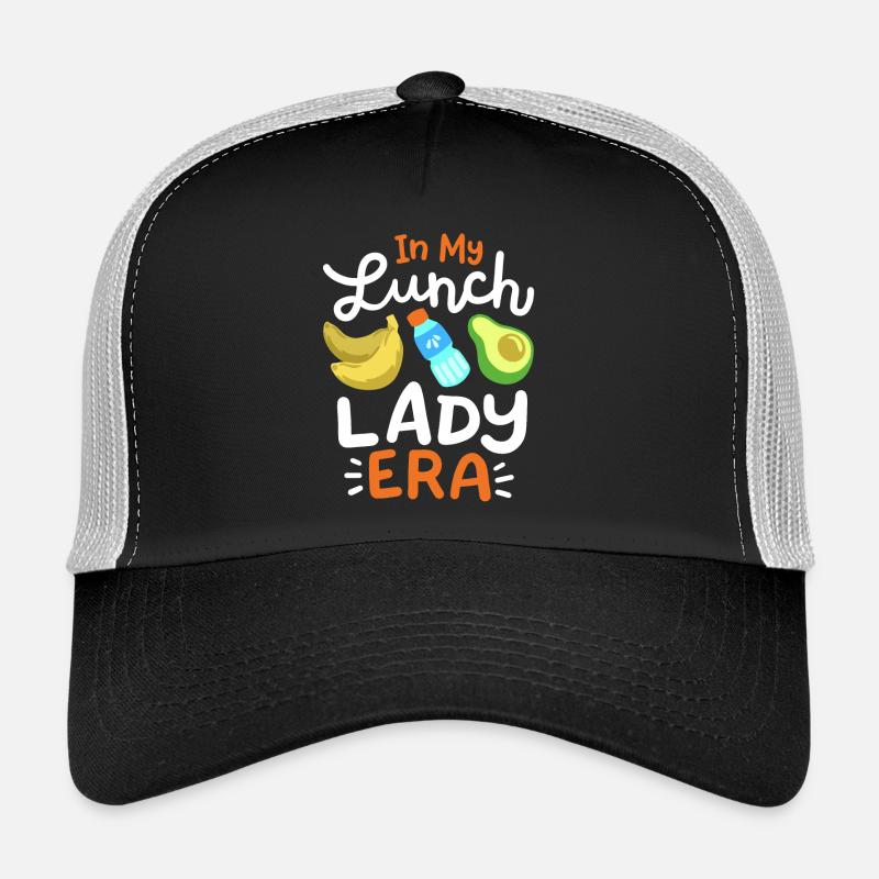 Mittagessen Schule Cafeteria Mitarbeiter Trucker Cap