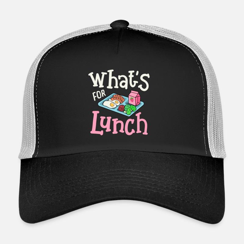 Mittagessen Cafeteria Crew Trucker Cap