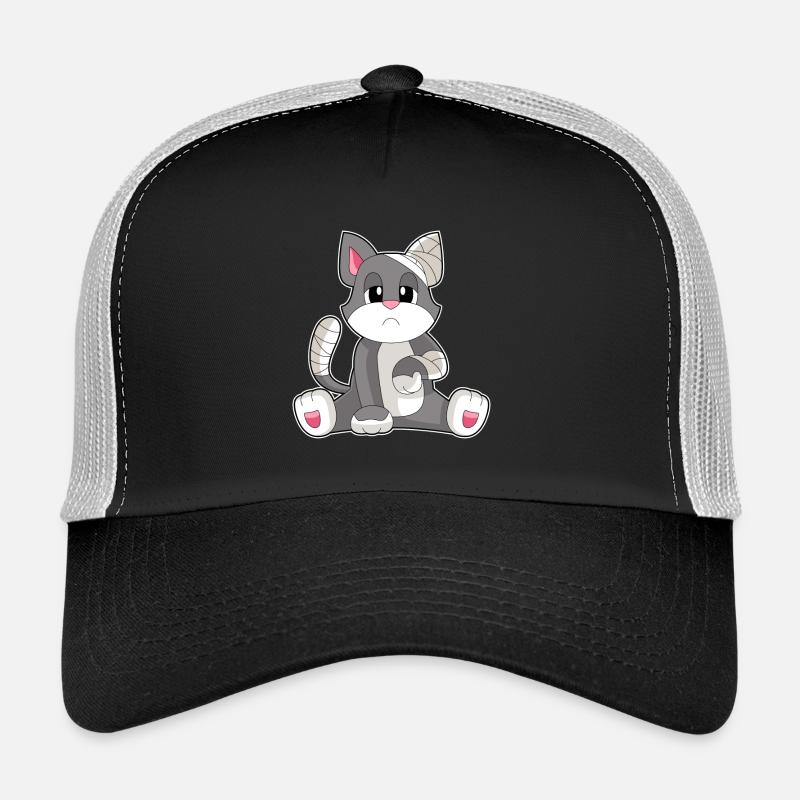 Bandage pour chat Casquette trucker 