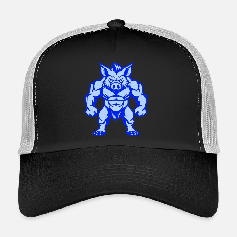 Sanglier Bande Dessinée Casquette trucker 