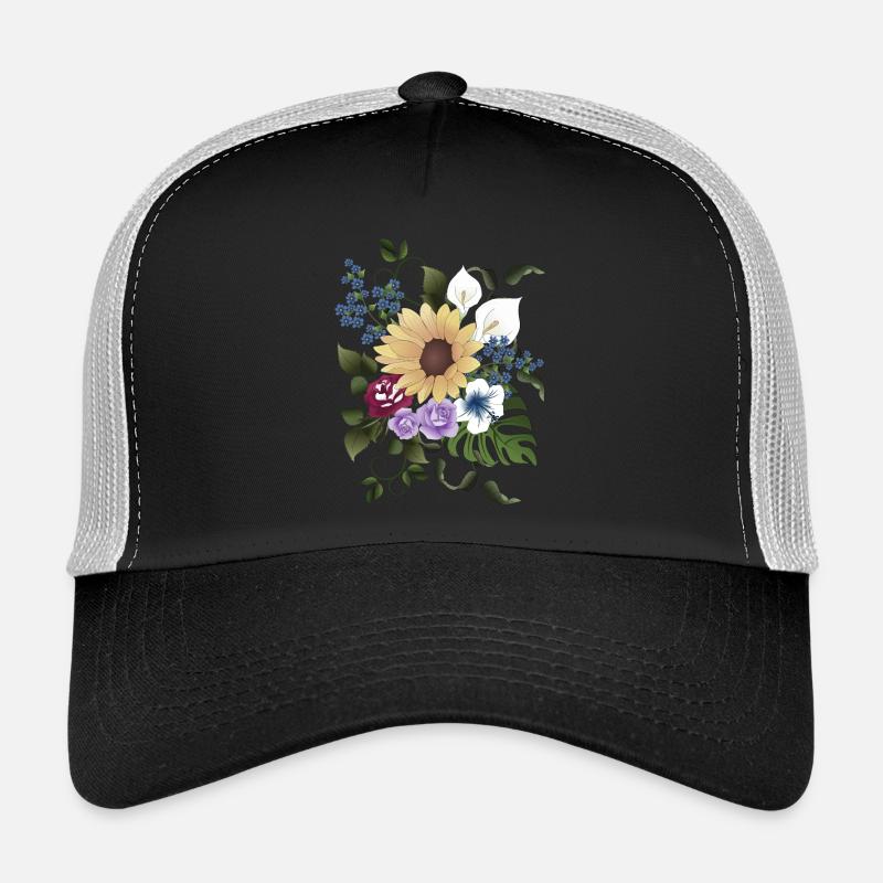 Blossom Arrangement Trucker Cap