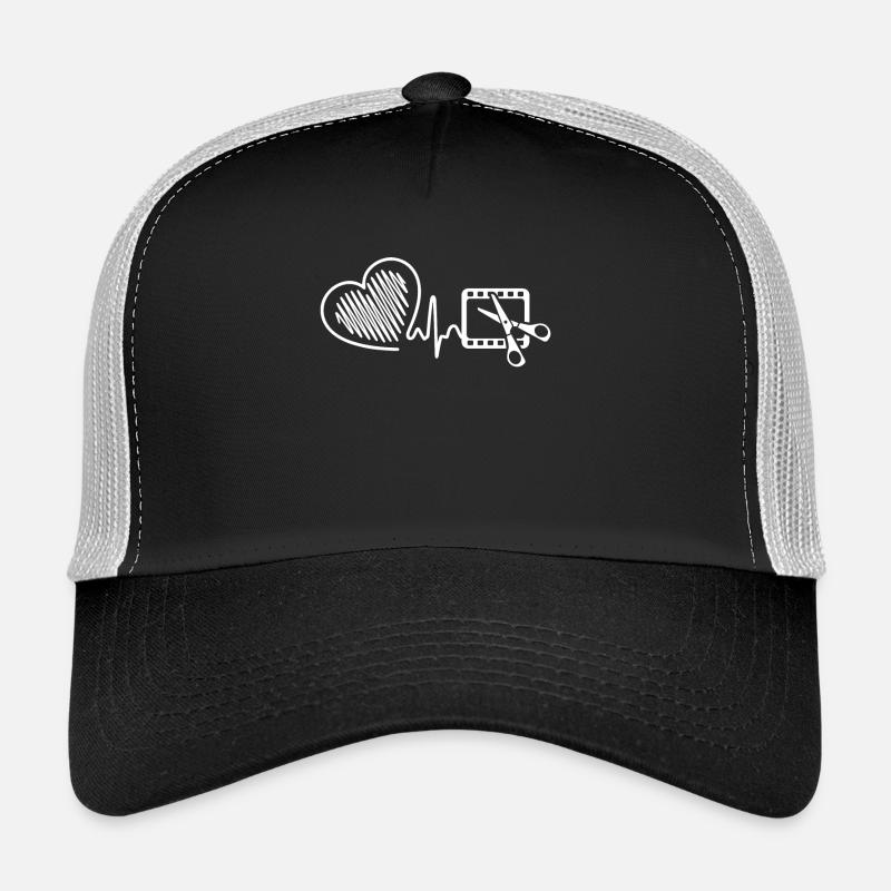 Editor Editor Heartbeat Trucker Cap