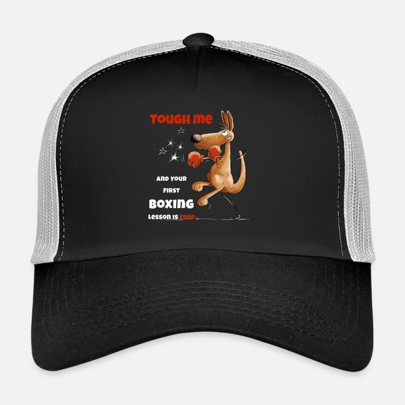 Tough Me Leçon de Boxe Boxer Kangourou Casquette trucker 
