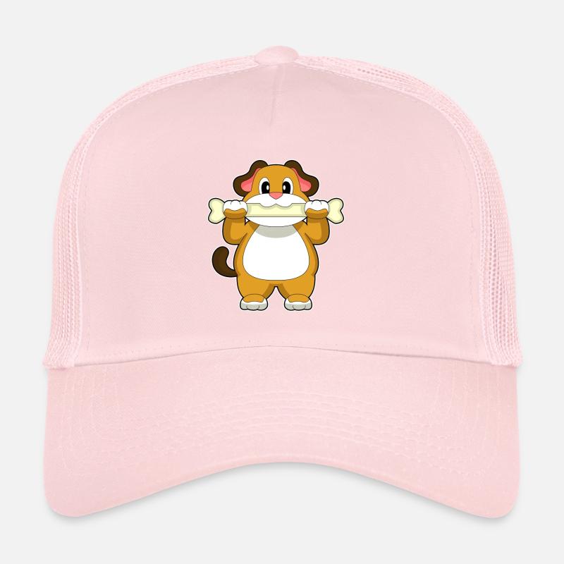 Hund Knochen Trucker Cap