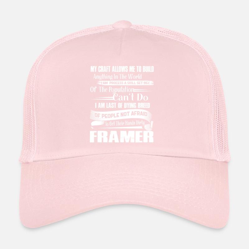 Framer Proud To Be A Framer Trucker Cap