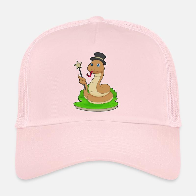 Snake Wizard Wand Trucker Cap