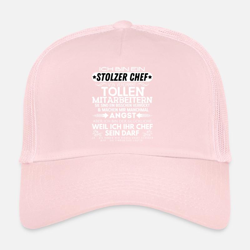 Stolzer Chef Von Verdammt Tollen Mitarbeitern Trucker Cap