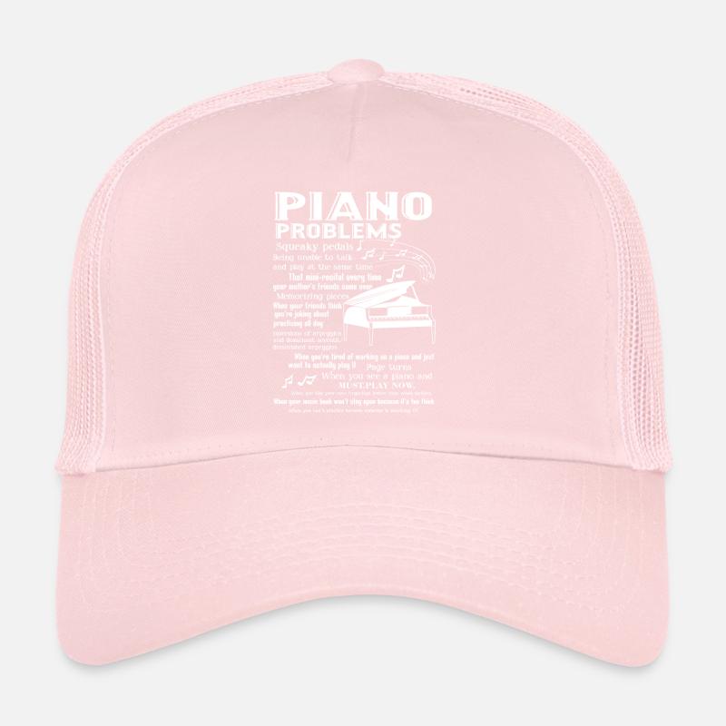 Piano Teacher Piano Problems Trucker Cap