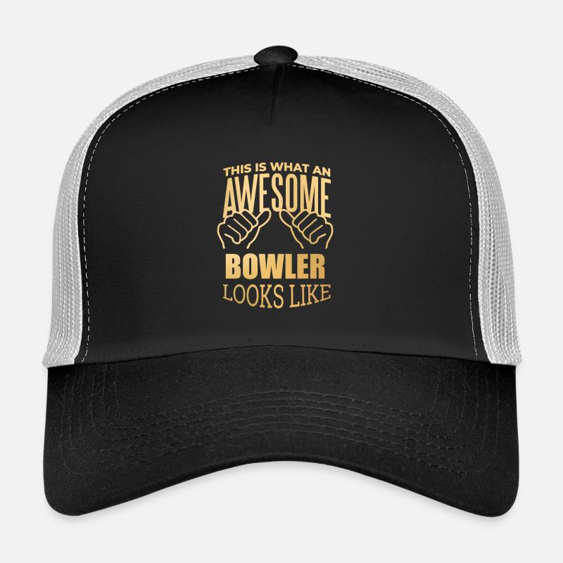 bowling Casquette trucker 