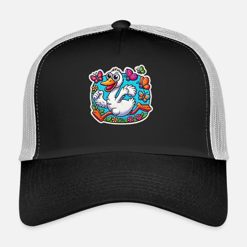 Silly Goose verscheucht die Schmetterlinge Trucker Cap