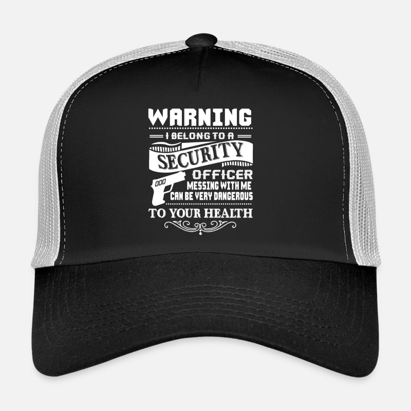 Security Officer I Belong To Security Officer Trucker Cap