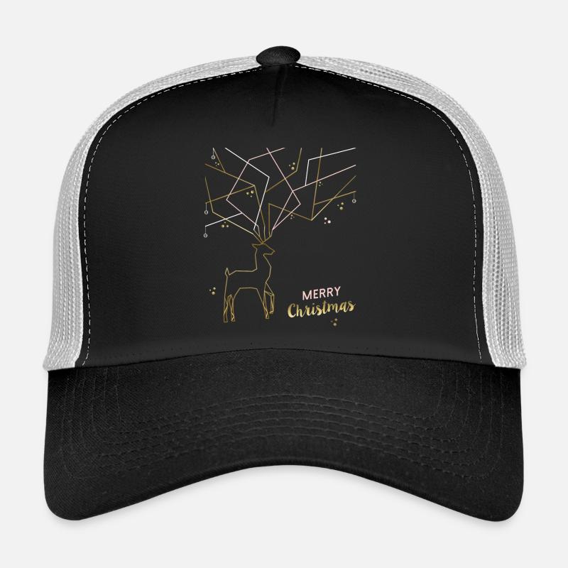 Filigrane de cerf, Joyeux Noël Casquette trucker 