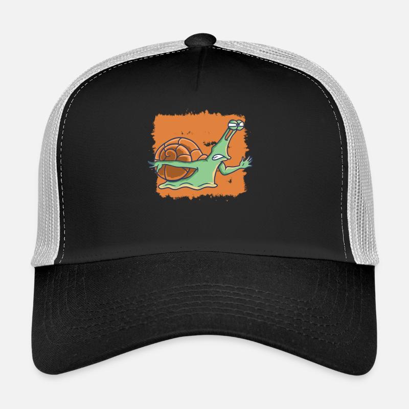 Running Snail Jogging Running Trucker Cap