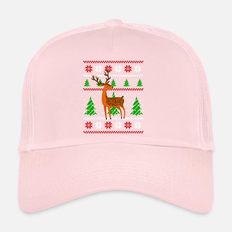 Cerf de Noël Casquette trucker 