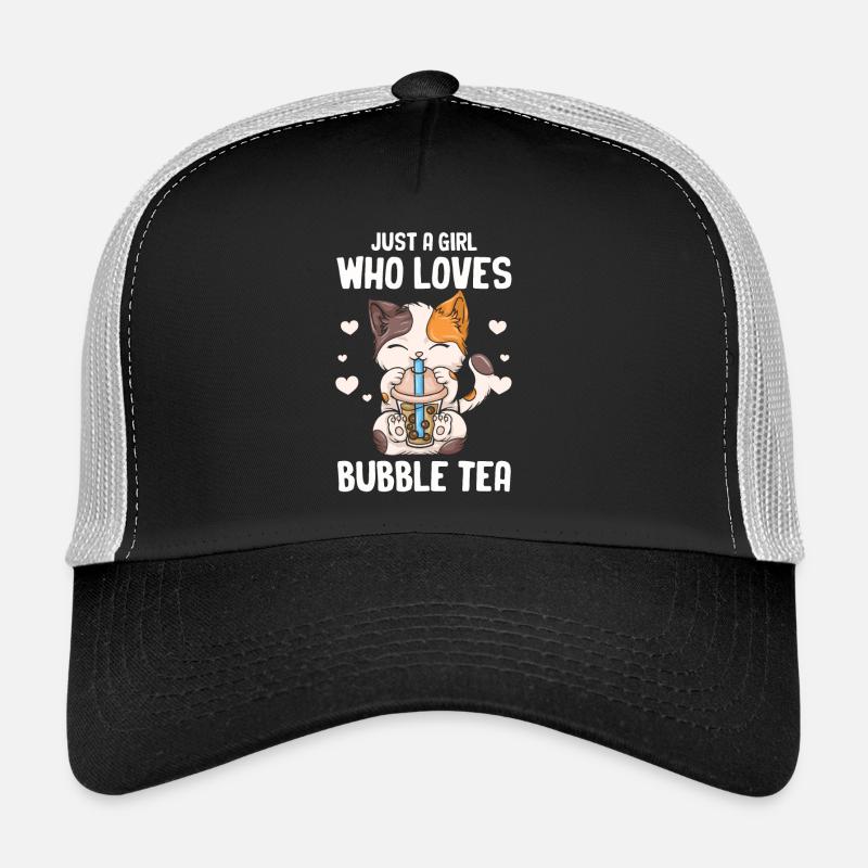 Bubble Tea Boba BubbleTea Kawaii Japan Tea Kpop Trucker Cap