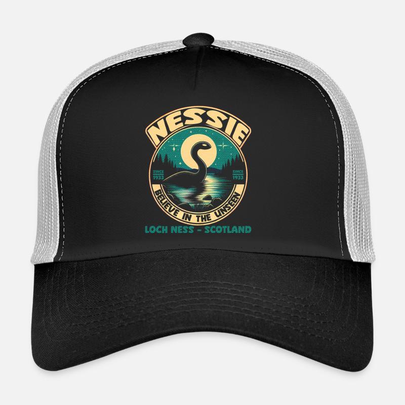 Loch Ness Monster 1933 Legendary Cryptid Scotland Trucker Cap