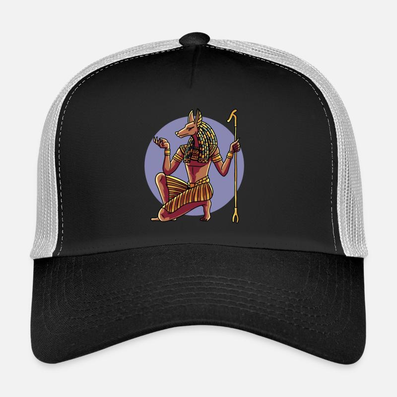 Hieroglyphs King Tut Egyptian Mythology Trucker Cap