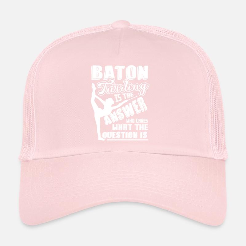 Baton Twirling Is The Answer Trucker Cap