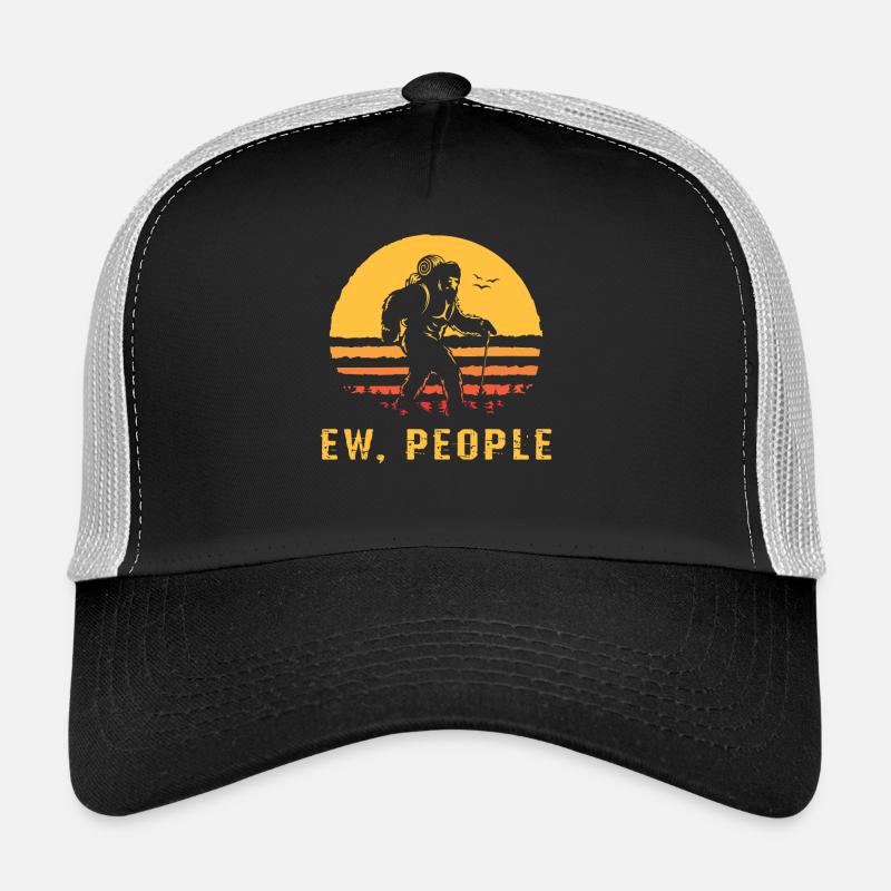 Camper People Campfire Bonfire Camping Trucker Cap