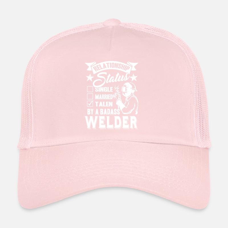 Welder Relationship Status Trucker Cap