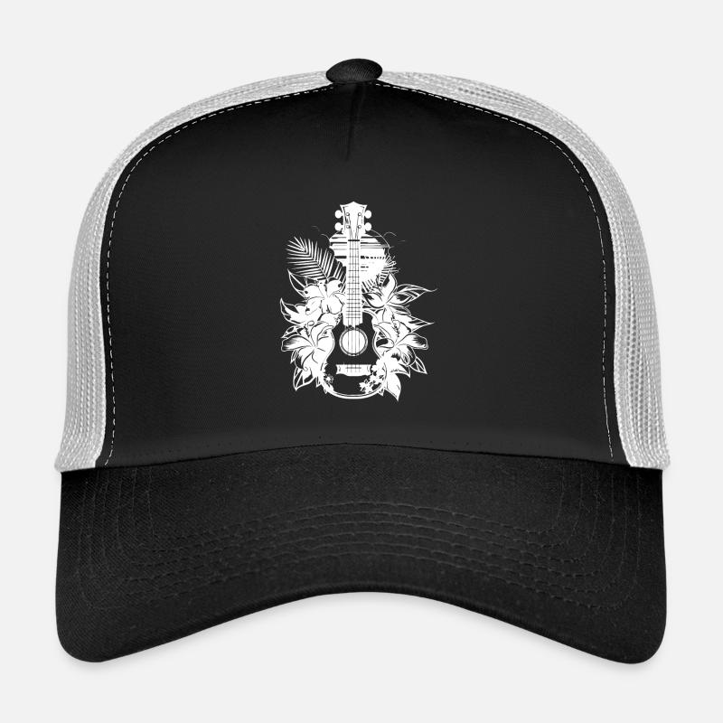 Bande dessinée ukulélé Casquette trucker 