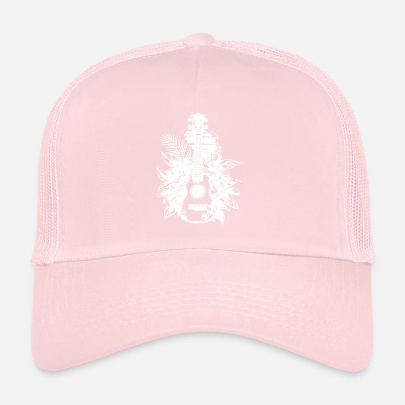 Bande dessinée ukulélé Casquette trucker 