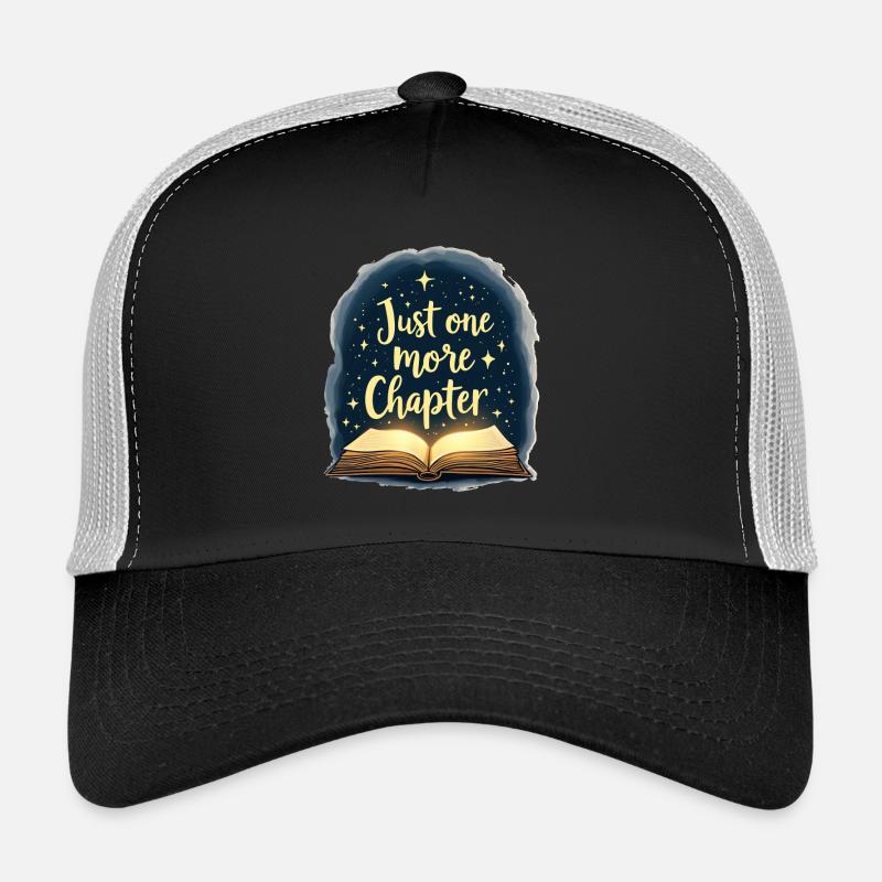JUSTE UN CHAPITRE DE PLUS - Casquette trucker  - noir/gris pierre
