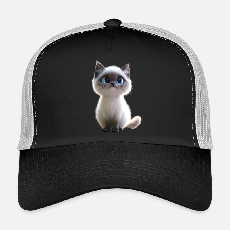 Chat Ragdoll Chat Ragdoll Chat Mignon Chats Ragdoll Casquette trucker 