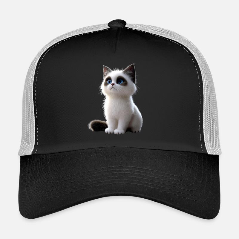 Chat Ragdoll Chat Ragdoll Chat Mignon Chats Ragdoll Casquette trucker 