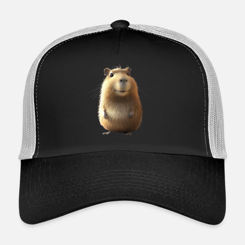 Capybara Be Capy Capybara Funny Capybara Trucker Cap