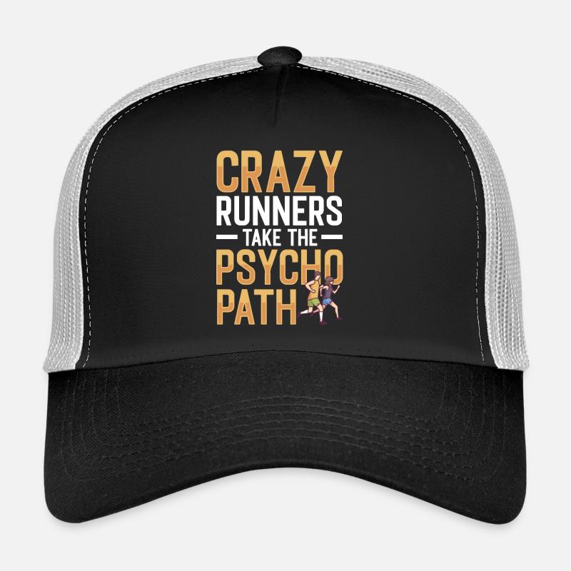 Läufer nehmen Psycho Path Running Trucker Cap