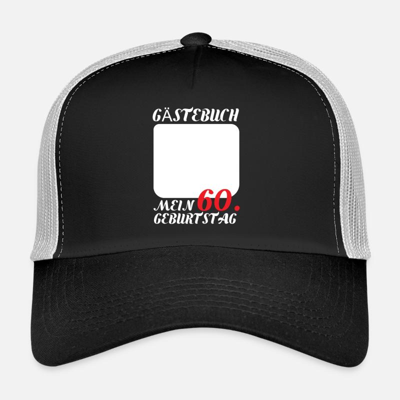 Guestbook 60th Birthday Trucker Cap