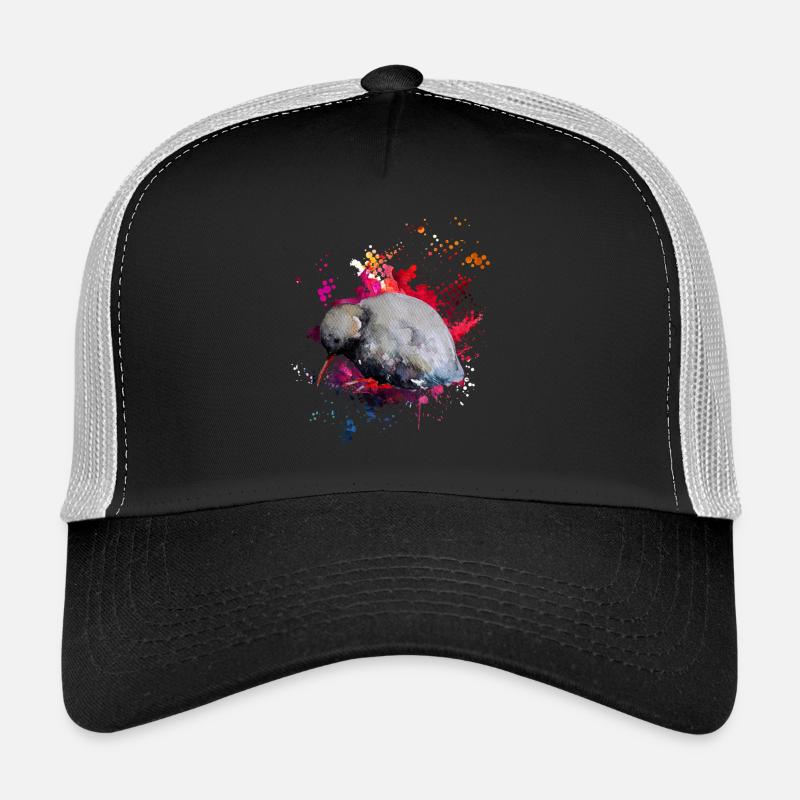 Kiwi Bird Colorful Trucker Cap