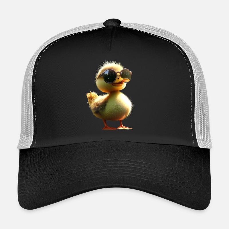 Canard, Canard colvert, Caneton, Caneton, , Canard Casquette trucker 
