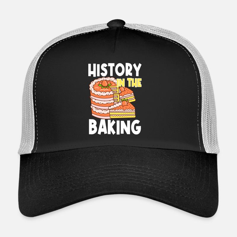 Patissier Bäcker Geschichte beim Backen Trucker Cap