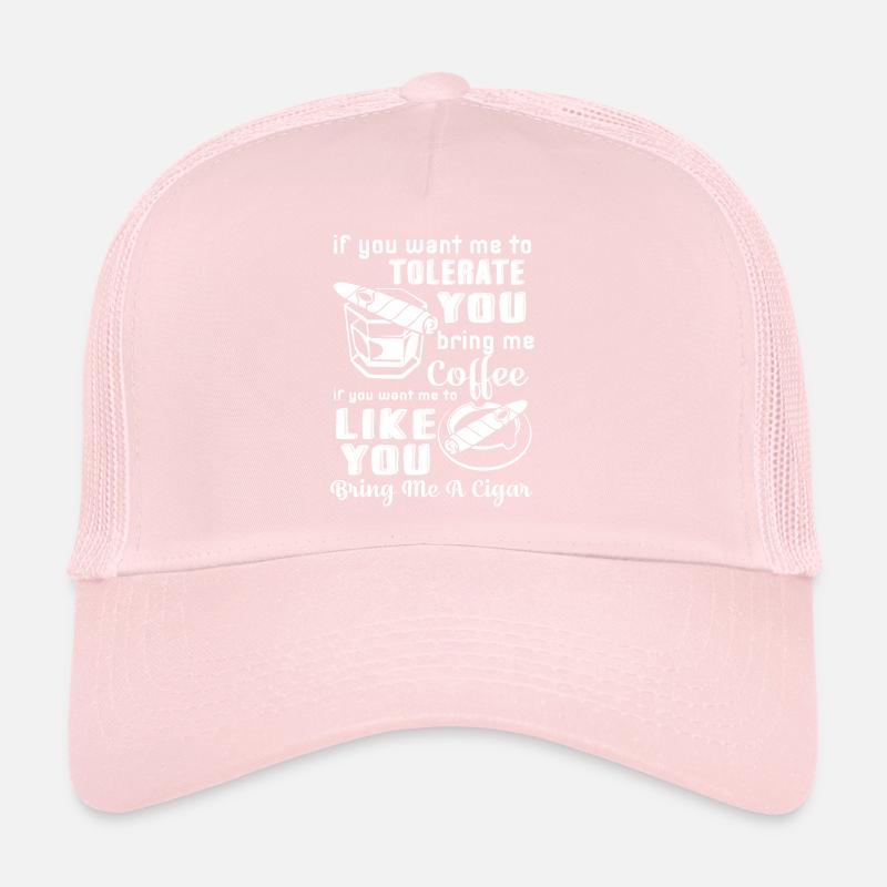 Cigar Smoking Bring Me A Cigar Trucker Cap