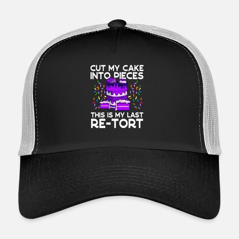 Baker Cut My Cake Last Re-tort Baking - Trucker Cap - black/stone grey