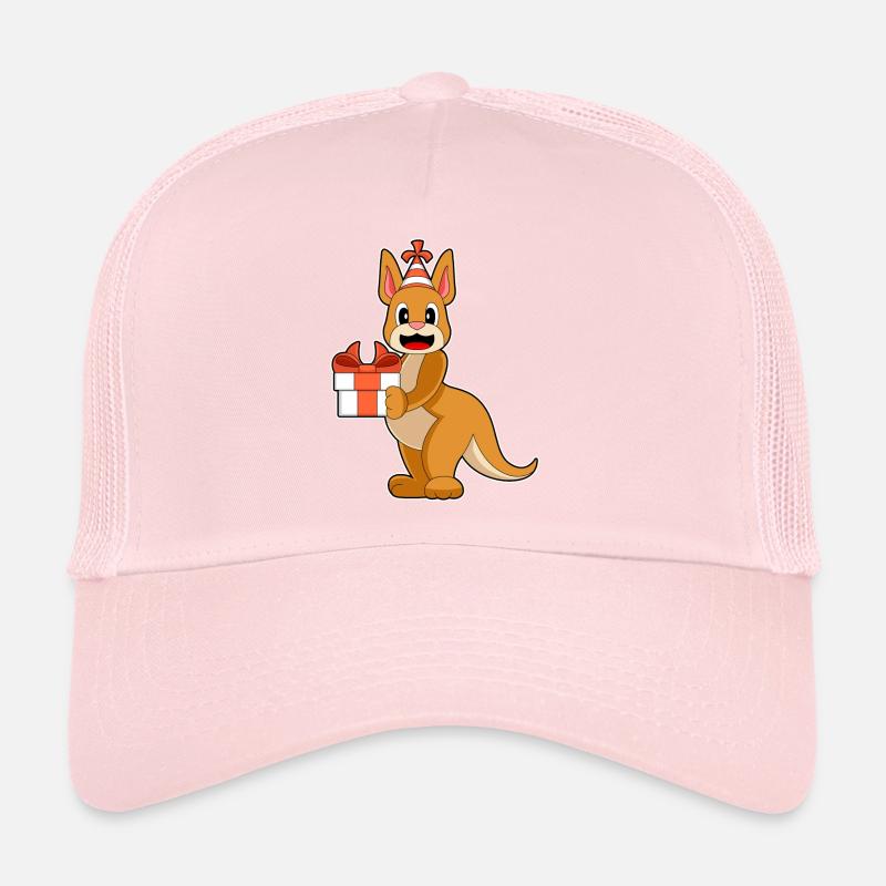 Kangaroo Birthday Package Trucker Cap